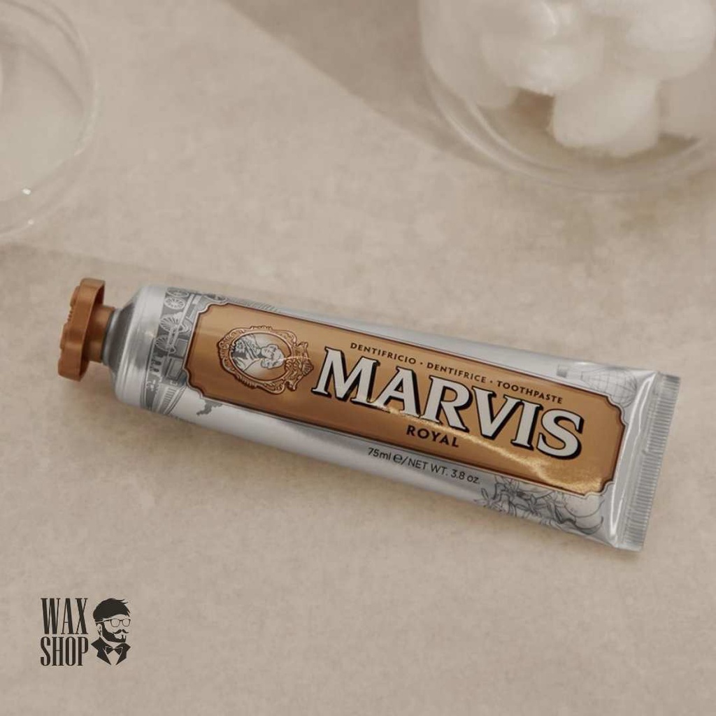 Kem Đánh Răng Marvis - Royal Phiên Bản Limited Edition (Italia)  [Nội Địa Ý]   Giúp Làm Trắng Răng, Đánh Bật Mảng Bá