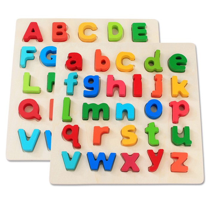 Bảng lắp ghép chữ số và chữ cái cho bé luyện tập trí nhớ cao cấp