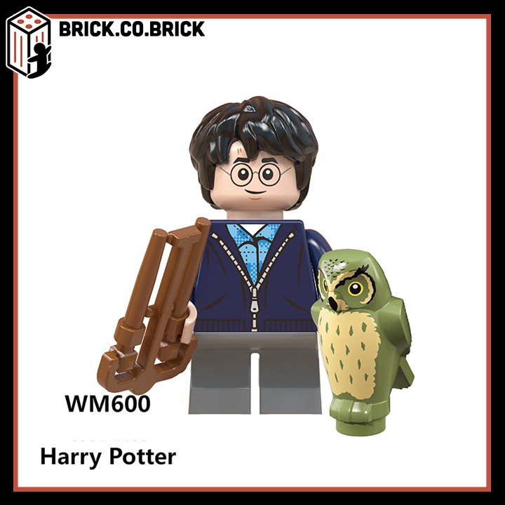 Hagrid Dumbledore Phim Harry PotterMinifigure Đồ chơi Lắp ghép Xếp hình Mini Mô hình WM6046