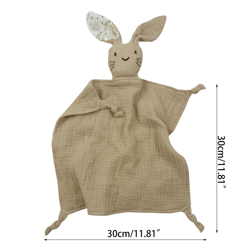 Chăn Bằng Cotton Mềm Mại Hình Thú Nhồi Bông An Toàn Cho Bé