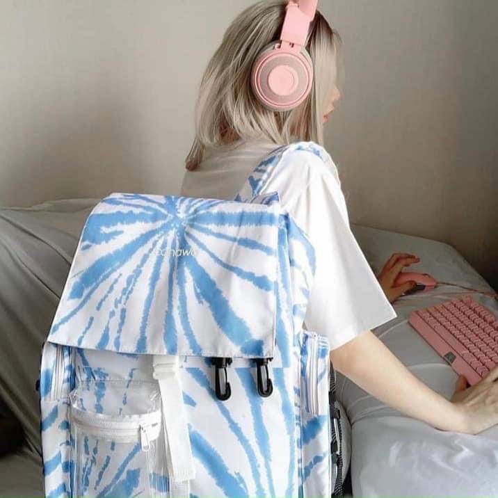Balo Banawa Loang Màu Tiedye SS2 Unisex Ulzzang Kamex Store