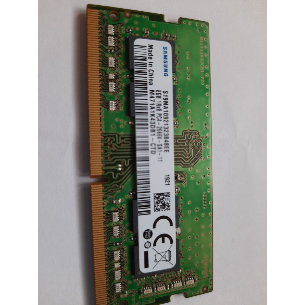 Ram Laptop DDr4 4gb/8gb/16gb bus 2133/2400/2666 Samsung/SK Hynix/MT