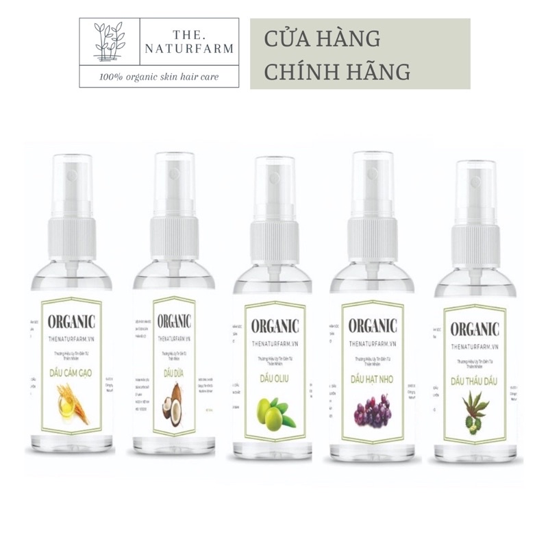 Dầu hạt nho nguyên chất hữu cơ ( Grapeseed Oil ) 100ML