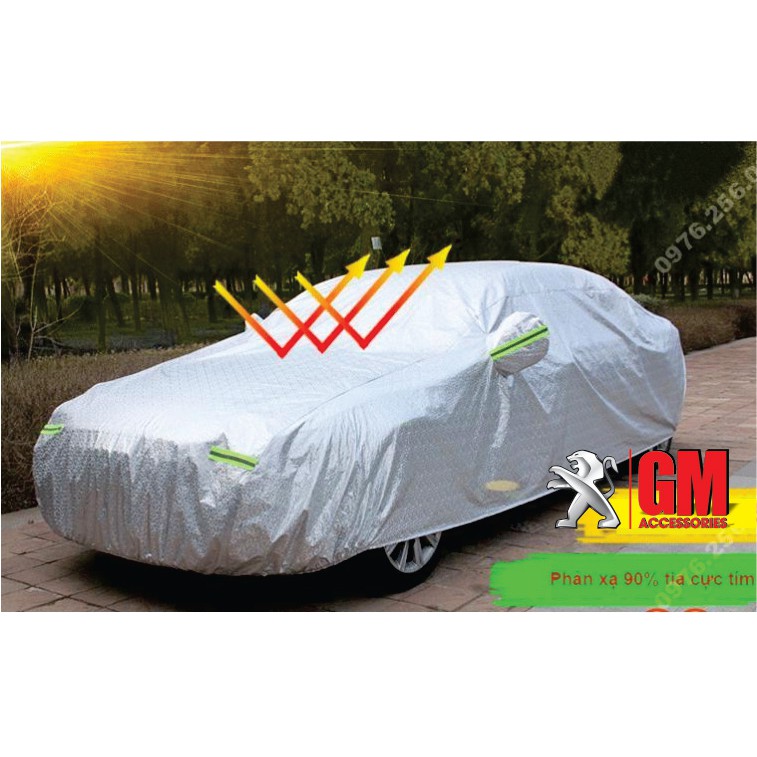 Bạt phủ xe Peugeot cao cấp cho 2008 3008 5008
