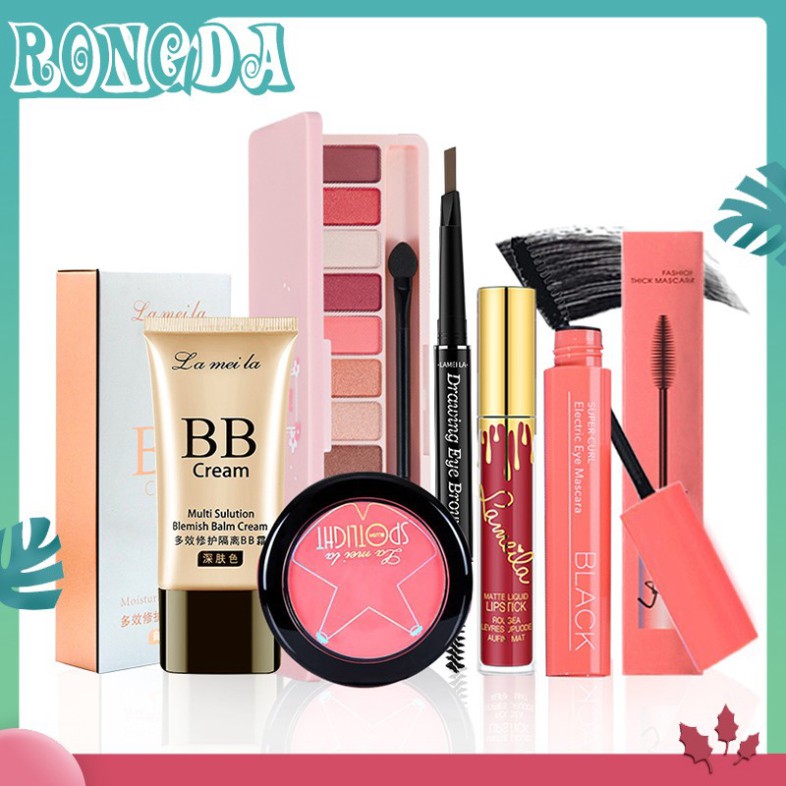 Sale 69% Bộ trang điểm mặt hiệu Lameila gồm 6 món, A2+B2+C5+D5+E5+F5 Giá gốc 176000đ- 49C9 | BigBuy360 - bigbuy360.vn