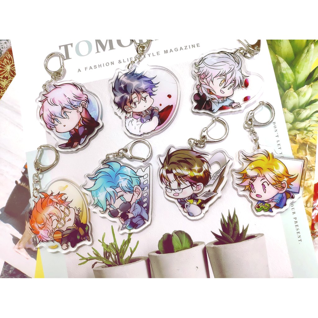 Móc khóa MYSTIC MESSENGER Set 01