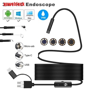 Camera nội soi 3 trong 1 usb type-c 5.5 / 7 / 8mm hd ip68
