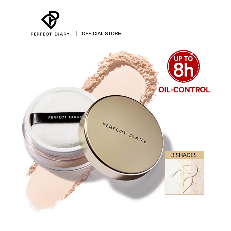 Phấn phủ Perfect Diary PerfectStay chống thấm nước kiểm soát dầu 3 màu tùy chọn 7g