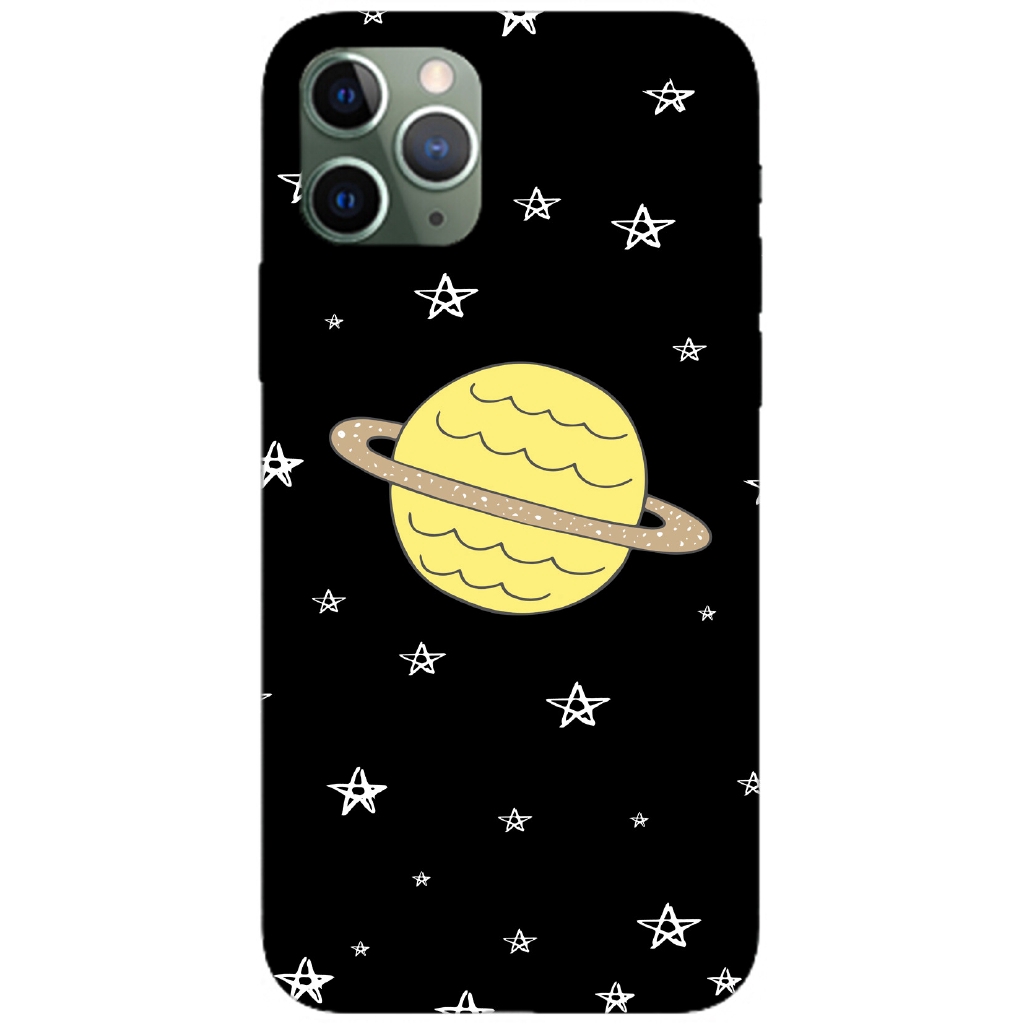 【Ready Stock】iPhone 5 SE 5S 6 6S 7 8 Plus X XS Silicone Soft TPU Case Cartoon Space Astronaut Back Cover Shockproof Casing