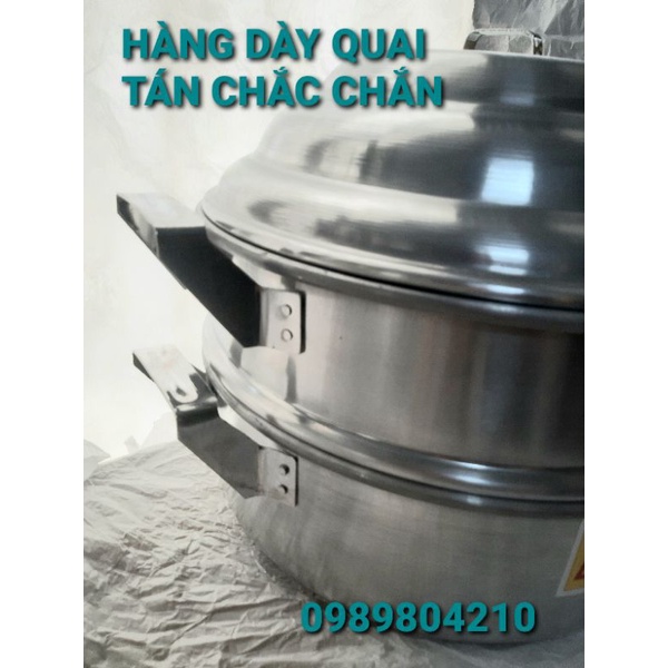 (Chính Hãng)Bộ xửng hấp nhôm Mạnh Hùng size 40, 42 ,bộ xửng hấp đun bếp từ ,ngăn ,đáy ,nắp xửng 40,42 bán rời tùy chọn