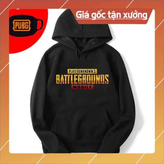 [SALE GIÁ GỐC] [SIÊU RẺ] HOODIE PUBG Mobile tặng kèm bịt mặt PUBG cực ngầu