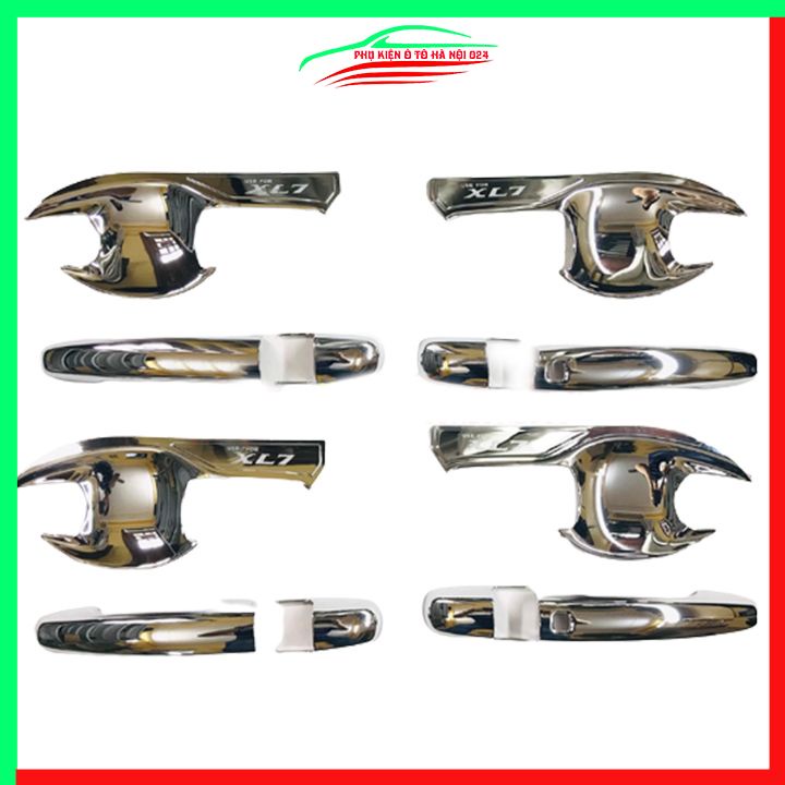 Ốp tay hõm mạ crom Suzuki XL7 2020-2023 sáng bóng chống trầy bảo vệ cửa xe ô tô