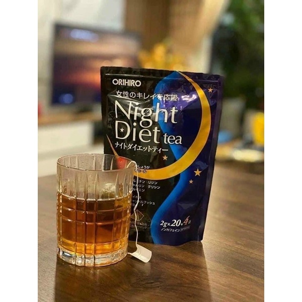 Trà Hỗ Trợ Giảm Cân Night Diet tea - ORIHIRO NHẬT BẢN