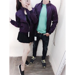 Áo khoác dù trơn phong cách trẻ