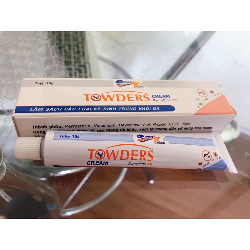 Towders spray 100ml - 150ml - Towder xịt ghẻ, xịt loại bỏ ký sinh trùng trên da