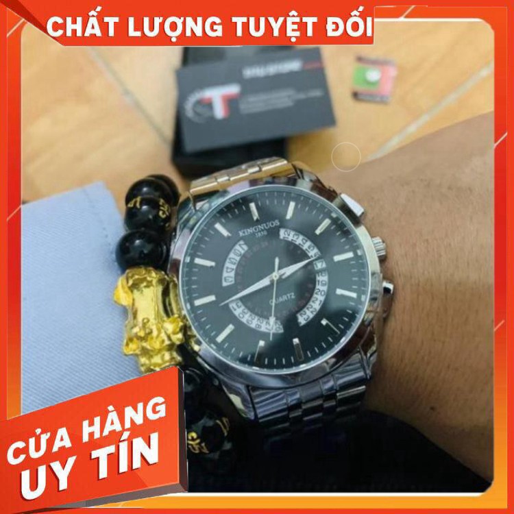 HÀNG NHẬP KHẨU -  [CHÍNH HÃNG]-[FREESHIP] -  Đồng Hồ Nam KINGNUOS Chống nước (SIÊU PHẨM)  mặt kính Sapphire 2020 - Hàng 