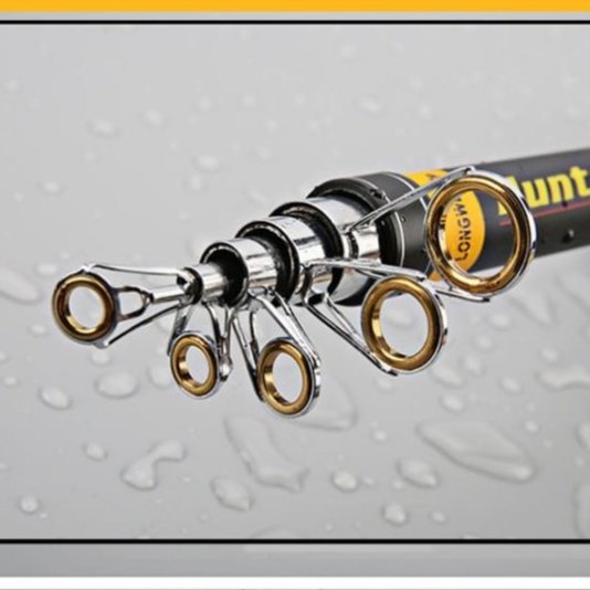 ⭐ Cần câu máy Huntsman trâu bò nhấc tĩnh 3.5 kg chất liệu Carbon có các chiều dài từ 2m1 đến 3m6 CM3