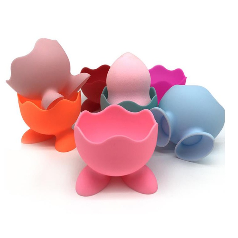 Giá Đỡ Phơi Khô Mút Trang Điểm Bằng Silicon Tiện Dụng