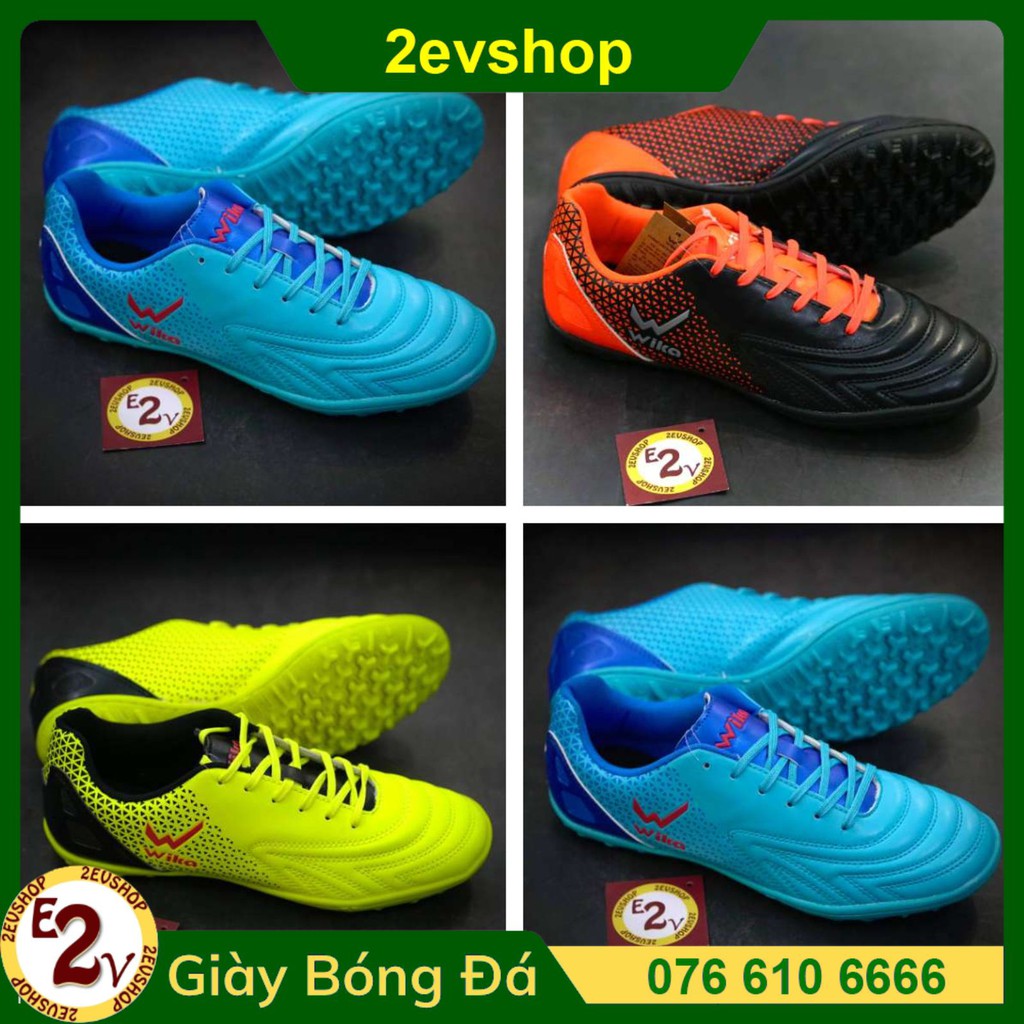 Giày Đá Bóng 𝗧𝗙 𝗪𝗶𝗸𝗮 𝗡𝗲𝗼 Đủ Màu Đã Khâu