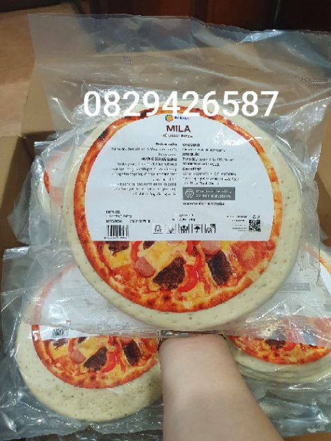 [Mã GROSALE2703 giảm 8% đơn 250K] Set 10 đế pizza size 20cm kèm xốt pizza và xốt Mayonnaise