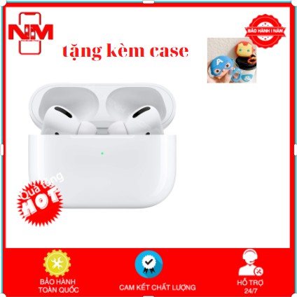 Airpod pro Âm Thanh Cực Hay - Bluetooth 5.0 - Đổi Tên Định Vị Xuyên Âm Chống Ồn Sạc Không Dây Bản Pro 2020