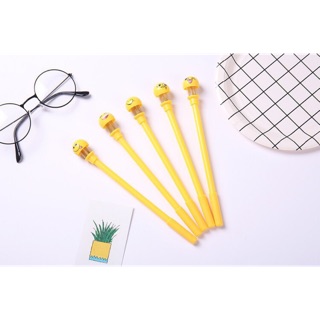 Bút kim viết hình lò xo mặt cười ngẫu nhiên