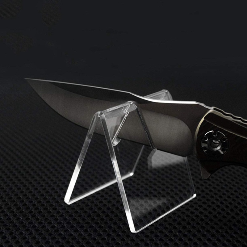 Giá Đỡ Dao Bằng Thủy Tinh Trong Suốt 2 Kích Thước 3 5 4 5cm Tiện Dụng Cho Nhà Bếp