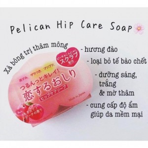 Xà Phòng Làm Giảm Mụn Và Thâm Mông Pelican Trái Đào Hip Care Soap 80g | BigBuy360 - bigbuy360.vn