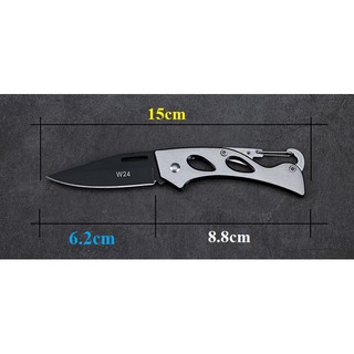 Dao gấp du lịch, phượt, cắm trại,.. mini bỏ túi W24