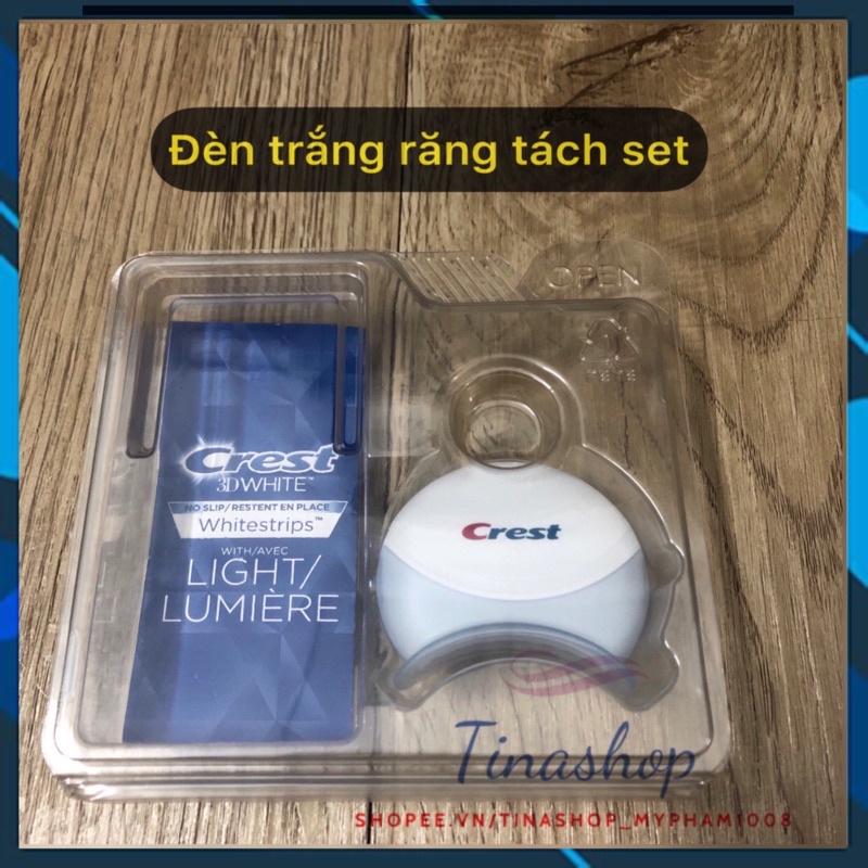 Đèn led Crest 3D White Light hỗ trợ làm trắng răng