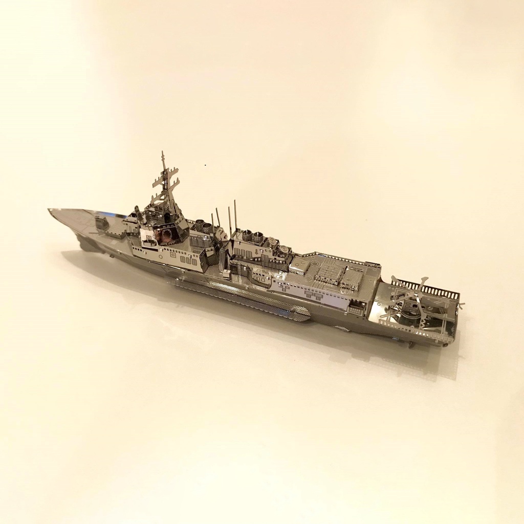 Mô Hình Kim Loại Lắp Ráp 3D Metal Mosaic Burke Class Destroyer [chưa ráp]