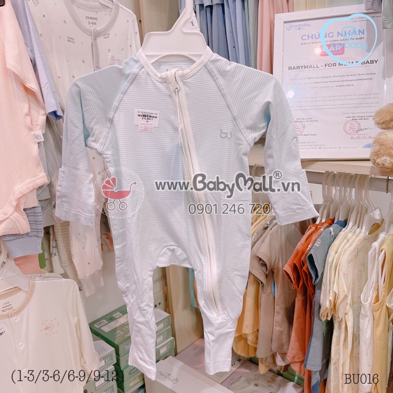 Bubaby Body kéo khoá kẻ sọc BU106