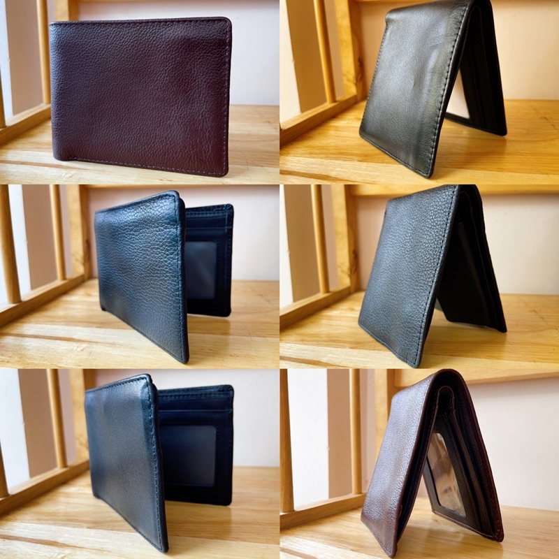 Bóp Ví Da Bò thật 100% ngang dành cho nam cao cấp