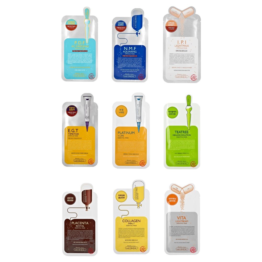 Lẻ Miếng Mặt Nạ MediHeal Essential Mask Ex 24ml | BigBuy360 - bigbuy360.vn