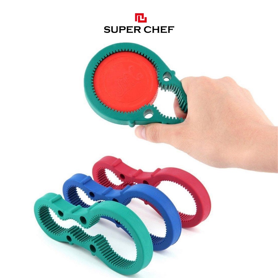 Dụng cụ mở nắp chai lọ Super Chef tiện dụng, dễ dàng sử dụng SC_SH4001