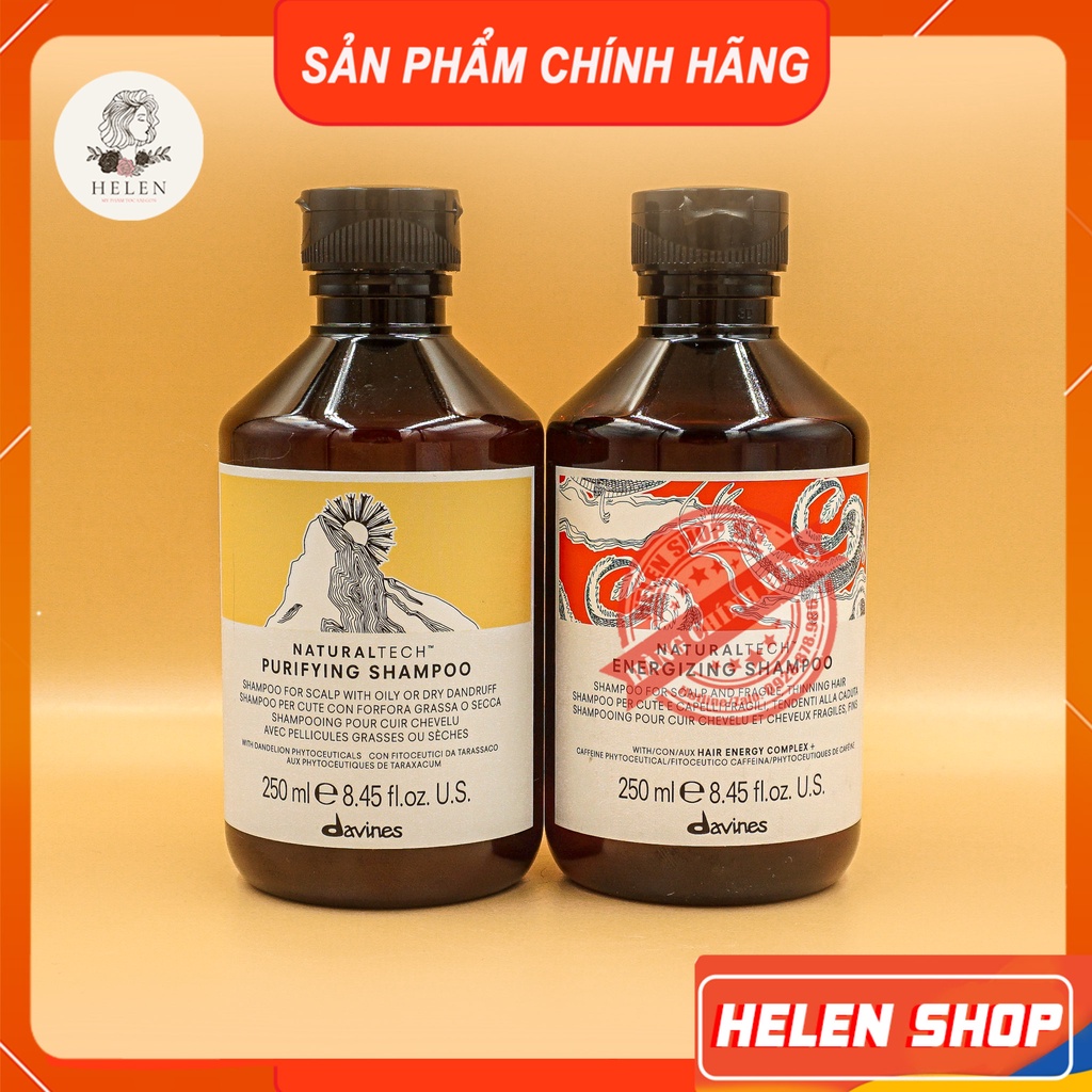 DAVINES Dầu Gội Dành Cho Vấn Đề Về Rụng Tóc ENERGIZING SHAMPOO 250 - 1000ML