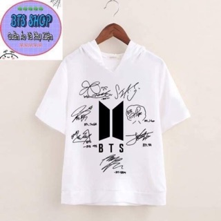 Áo Hoodie BTS Chữ Ký Tay Lỡ Cao Cấp