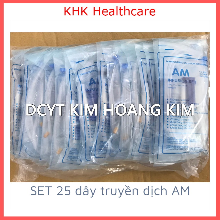 Bộ 10 dây truyền dịch AM đã tiệt trùng E.O Gas hãng sản xuất An Phú