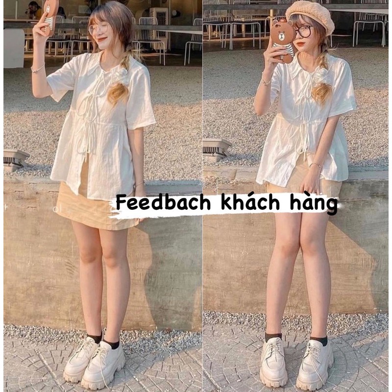 [Ảnh thật/Video] SET ÁO BABYDOLL BA NƠ + CHÂN VÁY (ảnh thật/sẵn) | BigBuy360 - bigbuy360.vn