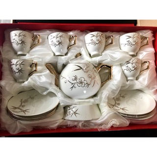 Bộ ấm chén cây