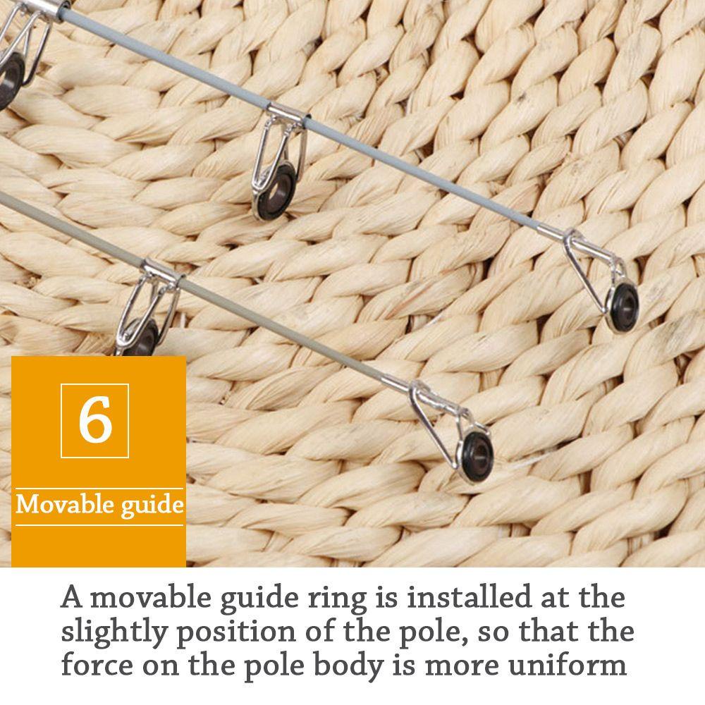 MUVAKO Cần Câu Cá Nước Ngọt  Có Thể Điều Chỉnh Được