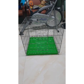 lồng nuôi.mèo,chó,thỏ,bồ câu,gà,chim 50 vuông +khay lót  giá 150k