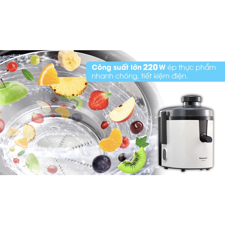 HÀNG TRƯNG BÀY - Máy ép trái cây Panasonic PAVH-MJ-H100WRA MJ H100 WRA