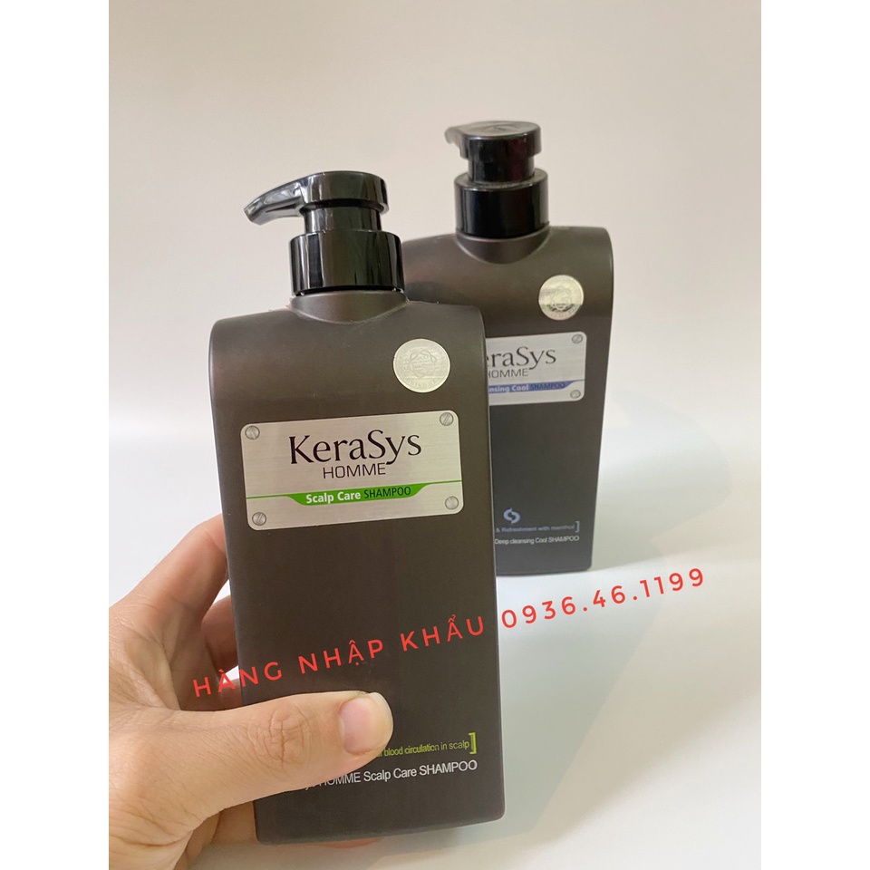 Dầu gội Nam cao cấp ngăn ngừa gầu Kerasys Homme Hàn Quốc 550ml