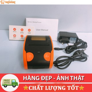 Máy in Bluetooth cầm tay QS5806 khổ giấy 58mm - Nhập khẩu mới 100%