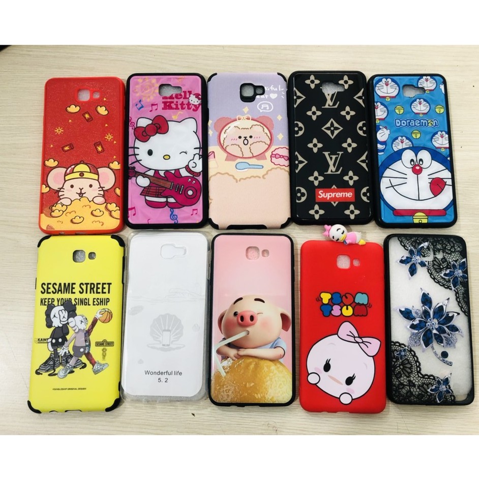 Ốp samsung J7prime hình hoa 6D/pokenon/doremon/hello kitty nhiều mẫu cute mới-PHỤ KIỆN TOÀN CẦU