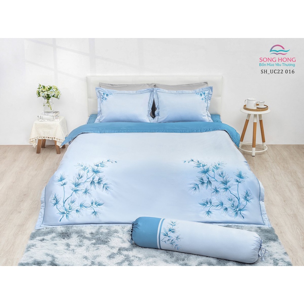 Bộ chăn ga gối cao cấp SH_UC22 016 Sông Hồng