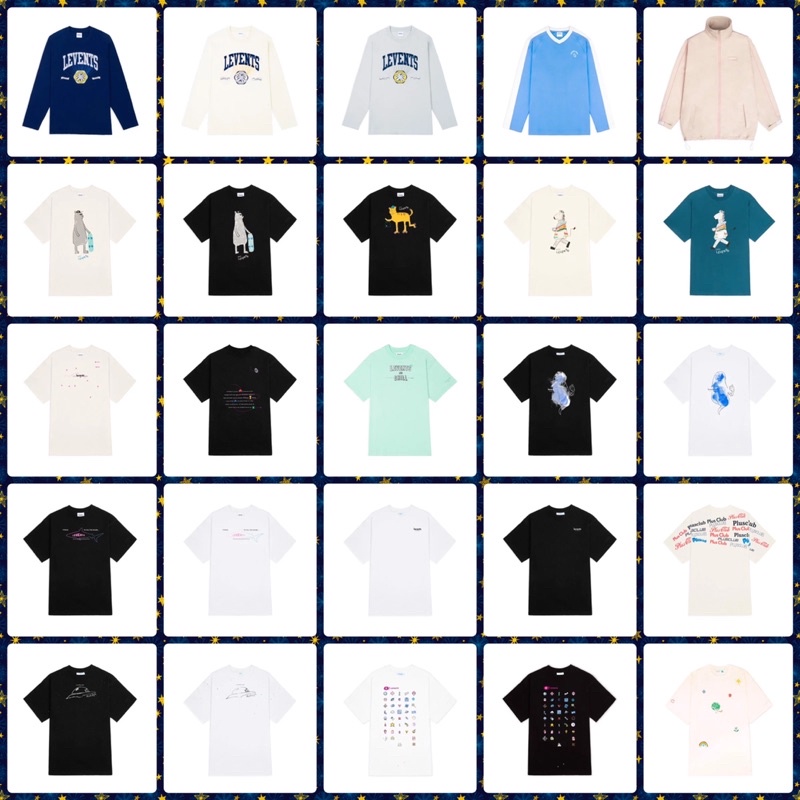 Hộp RANDOM PACK LOCAL BRAND 100% ÁO UNCOVER, SADBOIZ, LEVENTS, BOBUI
