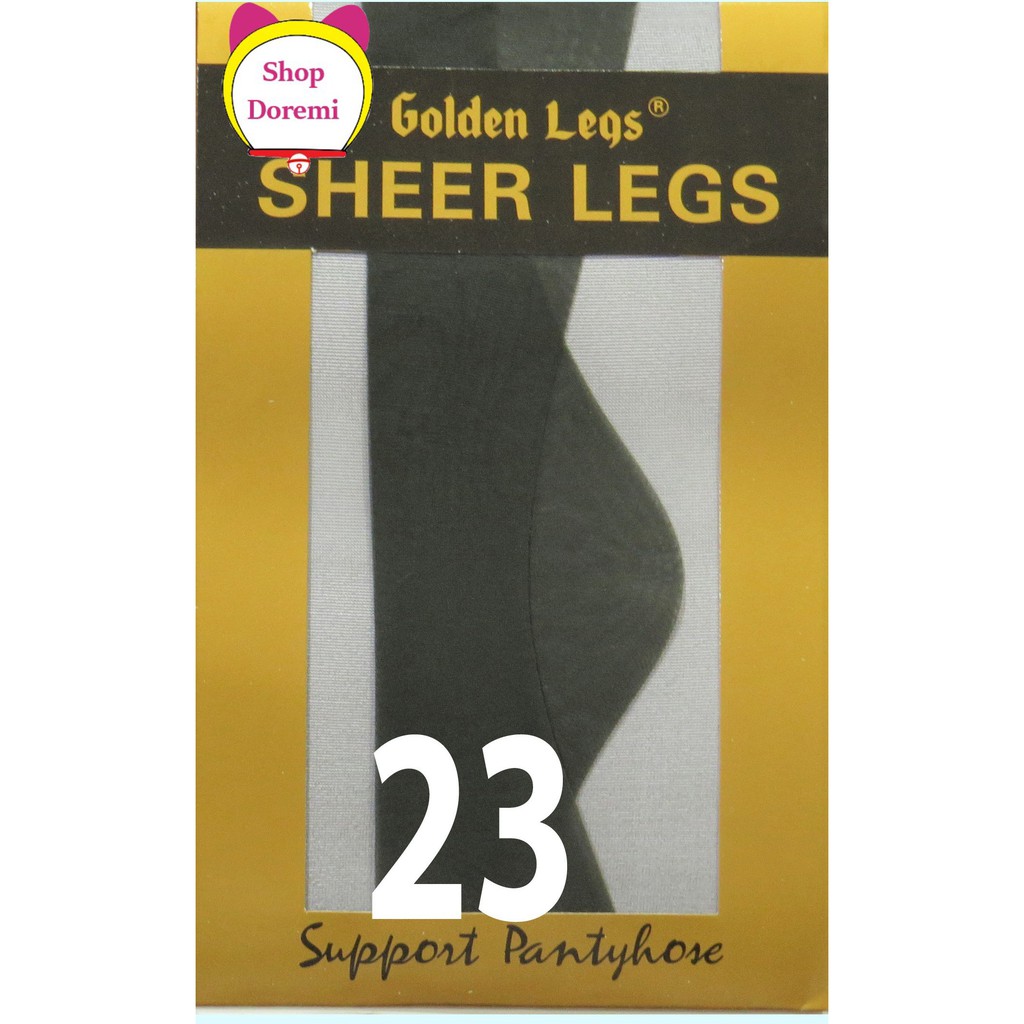 Vớ quần, quần tất Golden Legs Sheer Support Thái Lan- có hình thật
