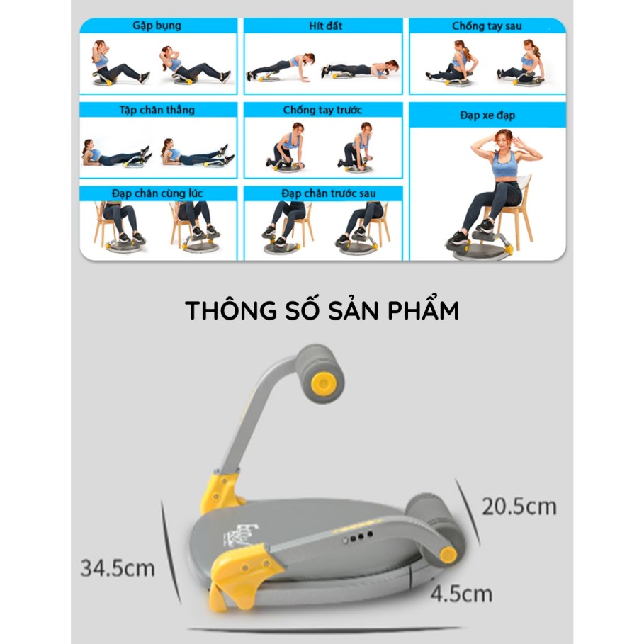 Dụng cụ tập toàn thân Fitness BODY tại nhà - Dụng cụ thể thao